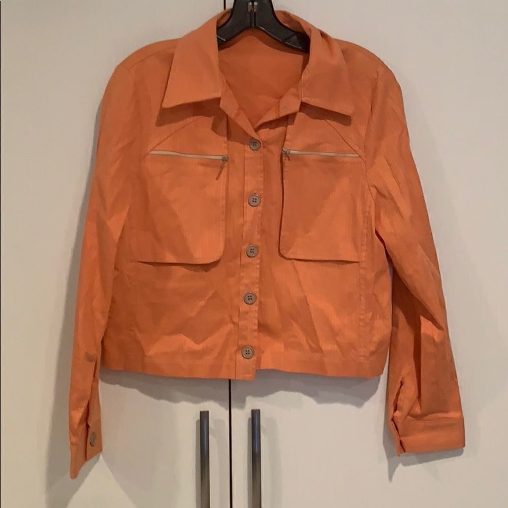 Orange jacket 🧥 